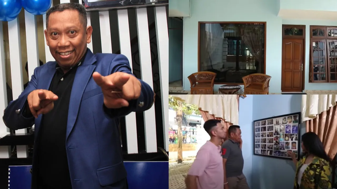 7 Potret Kontrakan Sederhana Tukul Arwana yang Dulu Ditempati Bareng Keluarga, Penuh Kenangan Awal Rintis Karir