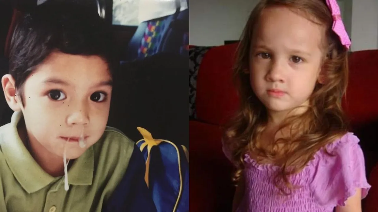 Potret Masa Kecil Al Ghazali dan Laura Moane yang Gemas dan Menawan Sejak Kecil