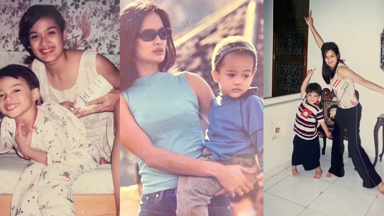 7 Potret Masa Kecil Ricky Harun dan Jeje Soekarno, Netizen Malah Salfok Lihat Donna Harun Saat Muda