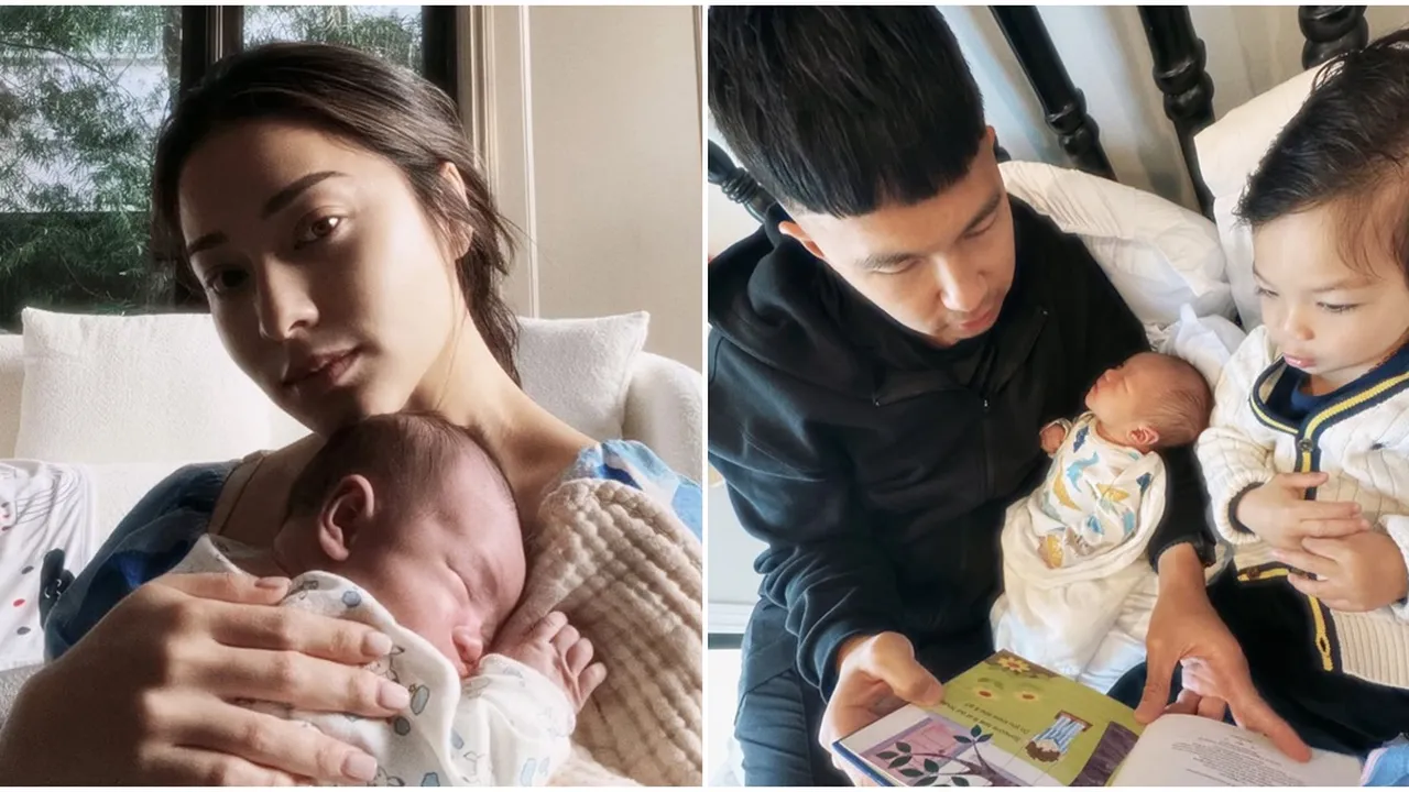 Potret Momen Nikita Willy dan Indra Priawan Merayakan Satu Bulan Pasca Kelahiran Anak Kedua
