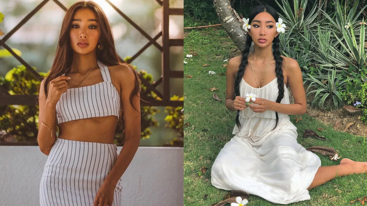 Potret Moon Gabi, Model Eksotis yang 'Tabrak' Standar Kecantikan Korea