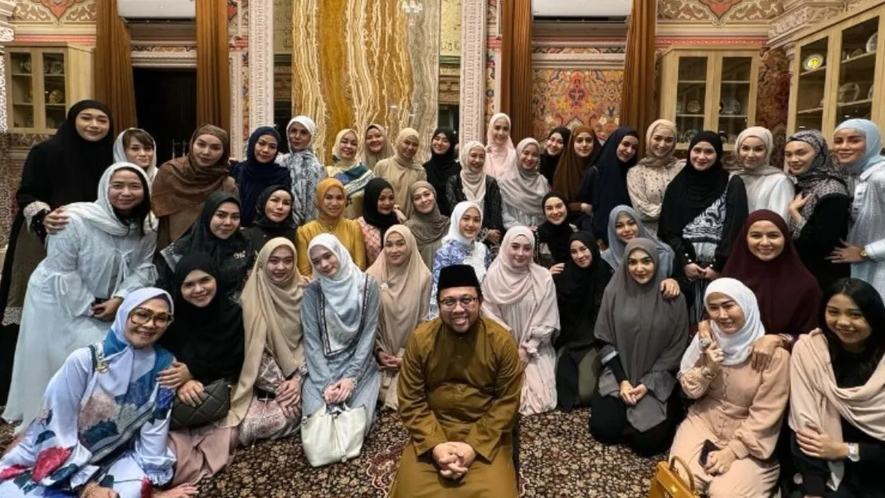 Potret para Artis yang Hadiri Kajian Islami di Rumah Ashanty