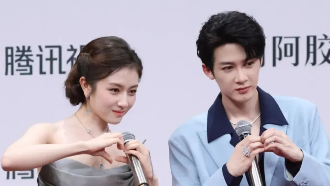 Potret Para Couple Drama China yang Datang Barengan di Tencent Video All Star Night 2025