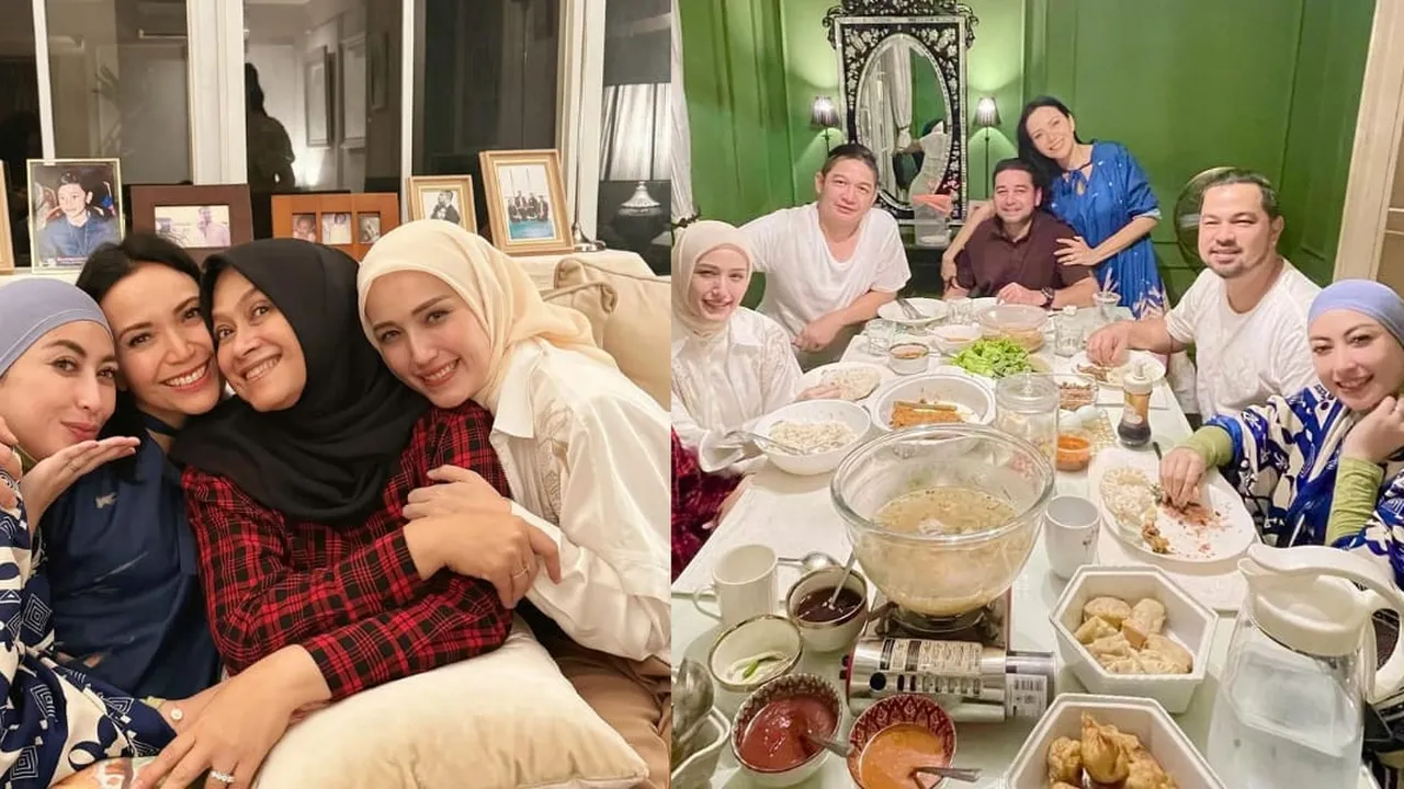 Potret Perayaan Ulang Tahun Annisa Trihapsari ke-48, Dapat Surprise dari Keluarga The Cis - Ada Adelia Wilhelmina hingga Pasha Ungu