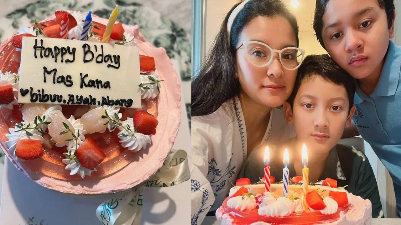 Potret Perayaan Ulang Tahun Kana Mahatma yang ke-13, Marcella Zalianty Berikan Ucapan Haru