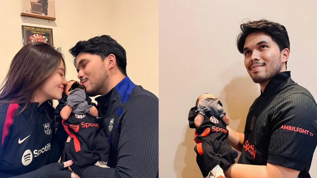 Potret Perdana Aaliyah Massaid dan Thariq Halilintar Foto Bertiga Bareng Anak Potret Perdana Aaliyah Massaid dan Thariq Halilintar Foto Bertiga Bareng Anak