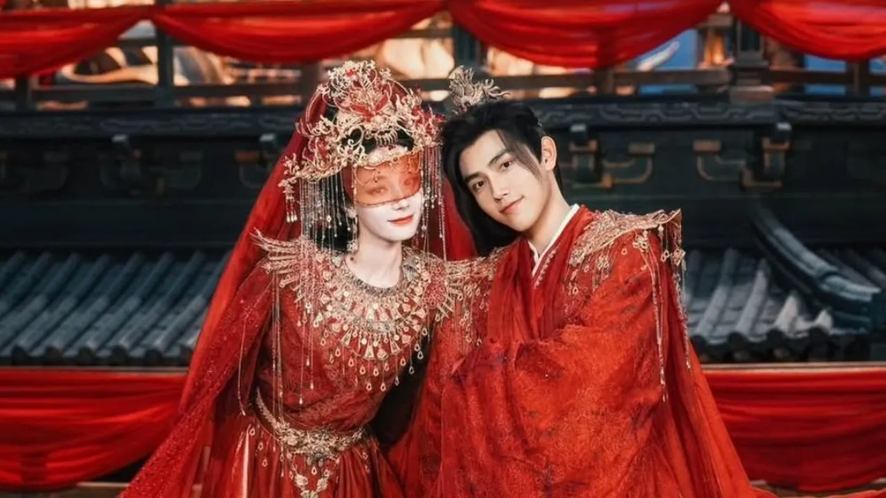 Potret Pernikahan Dilraba Dilmurat dan Chen Feiyu di Drama Love Beyond the Grave