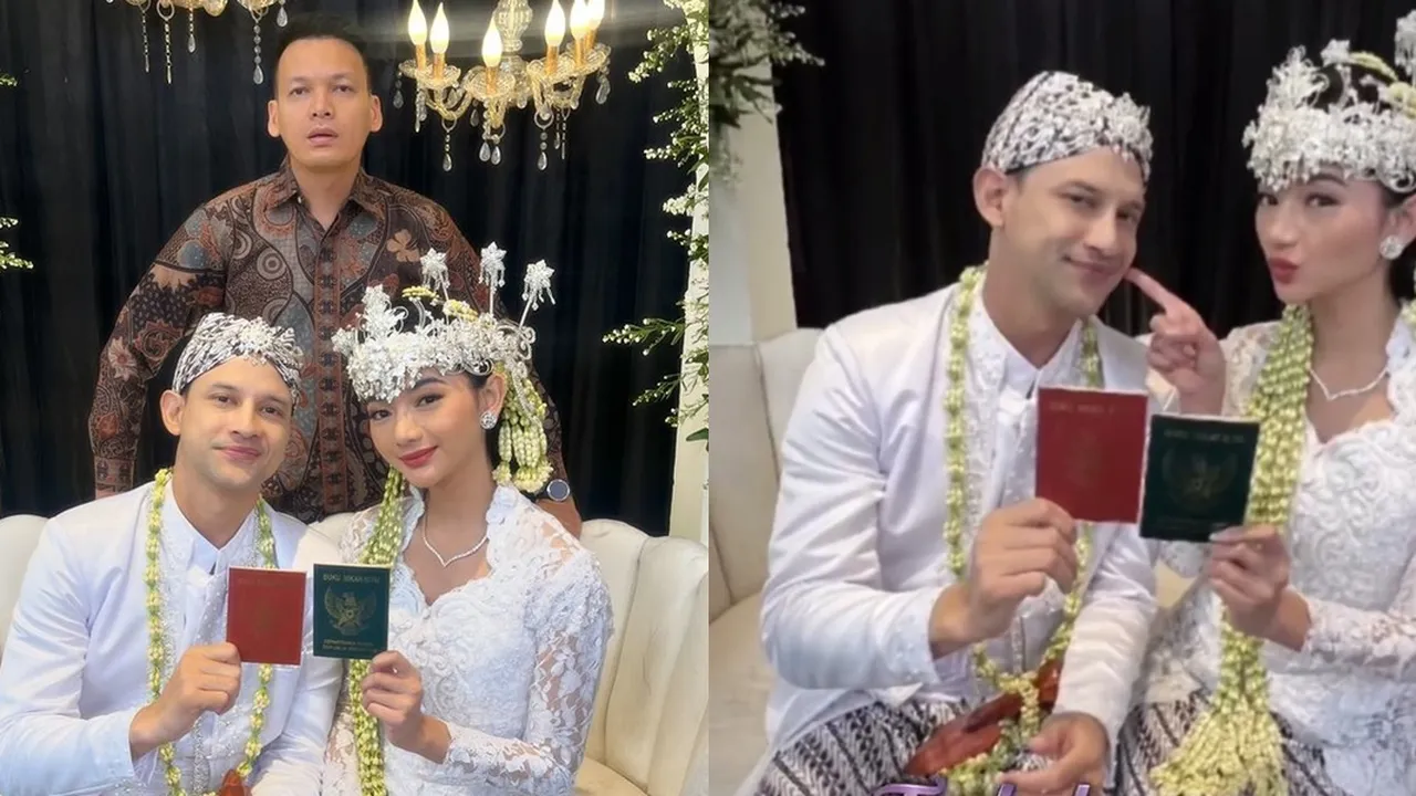 7 Potret 'Pernikahan' Lucky Perdana dan Glenca Chysara, Bahagia Sambil Perlihatkan Buku Nikah 7 Potret 'Pernikahan' Lucky Perdana dan Glenca Chysara, Bahagia Sambil Perlihatkan Buku Nikah