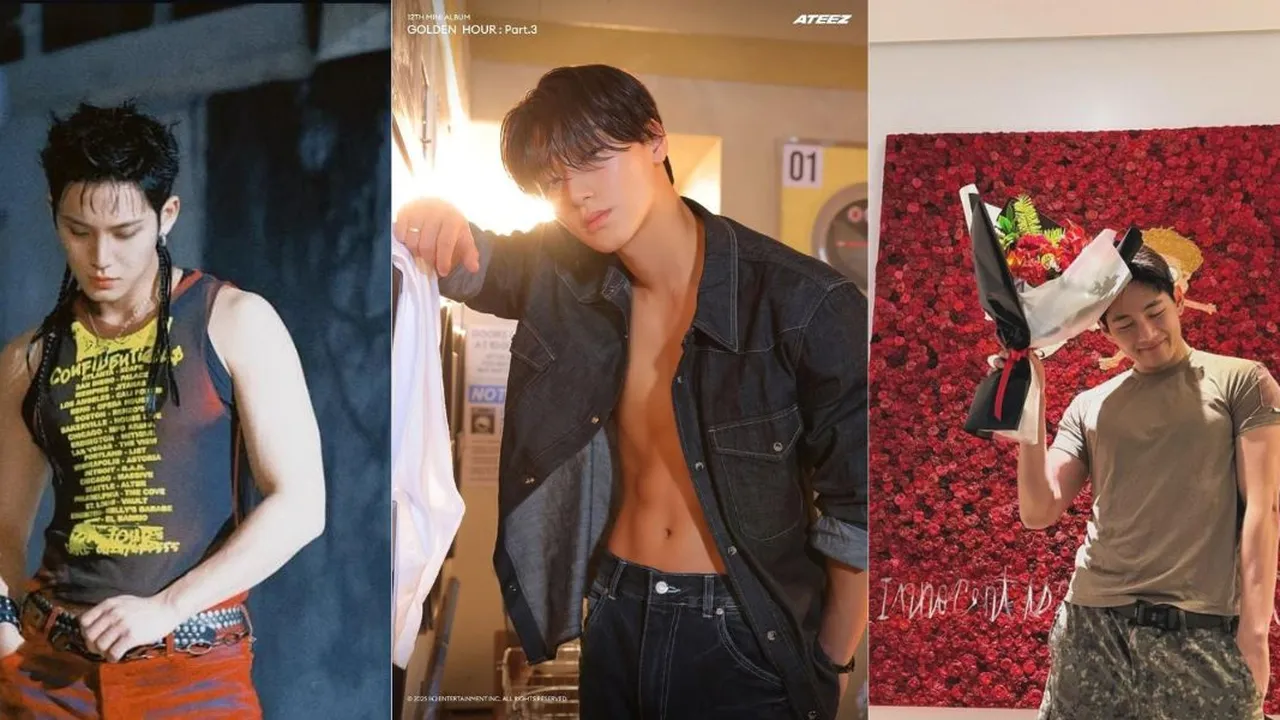 Dari Kurus ke Kekar, Ini Potret 10 Idol K-Pop yang Makin Berotot