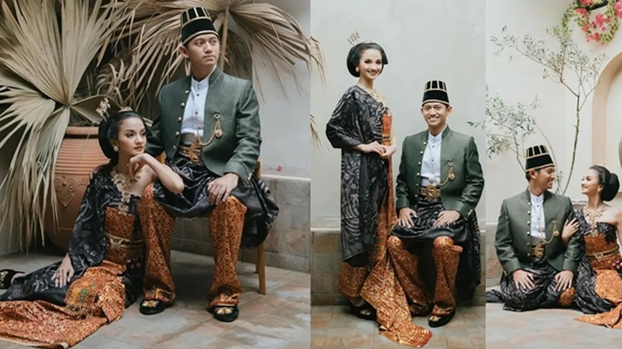 Potret Prewedding Belva Devara - Sabrina Anggraini, Elegan Bak Bangsawan Jawa - Deg-degan Menghitung Hari
