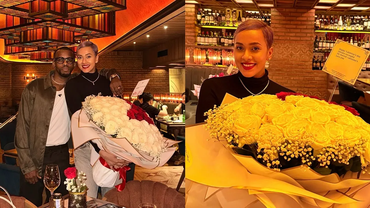 Potret Romantis Kimmy Jayanti Dinner Bareng Greg Nwokolo, Dapat Hadiah Bunga