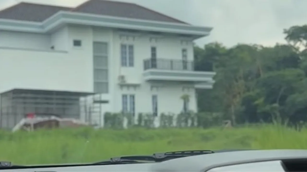 Potret Rumah Ega Noviantika dan Rafly DA, Megah Dikelilingi Pemandangan Sawah