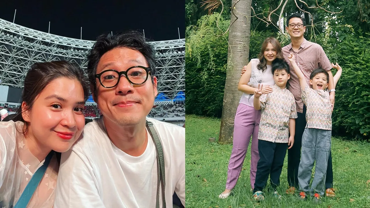 7 Potret Rumah Tangga Junior Liem dan Putri Titian yang Harmonis, Masuki 9 Tahun Pernikahan
