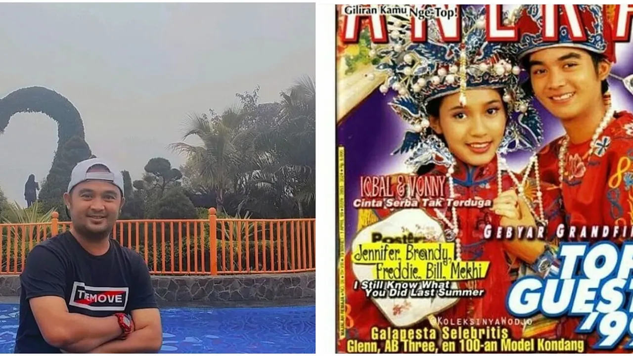 Potret Sandy Permana, Dari Model Juara Hingga Ikon Arya Soma 'Mak Lampir'