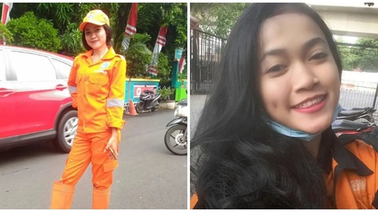 Potret Sellha Purba si Pasukan Oranye Cantik, Sempat Malu Dengan Pekerjaannya
