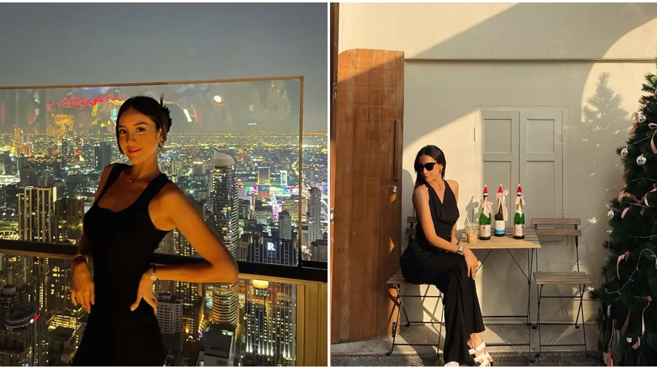 Potret Seru Anya Geraldine di Bangkok, Begini Gaya Outfit dan Momen Liburannya