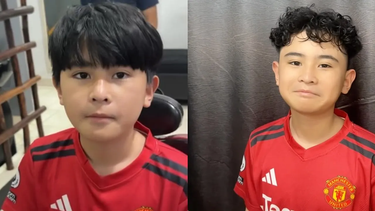 Potret Terbaru Ivander Haykal Anak Daus Mini Usai Ubah Gaya Rambut, Dikeriting ala Rafael Struick