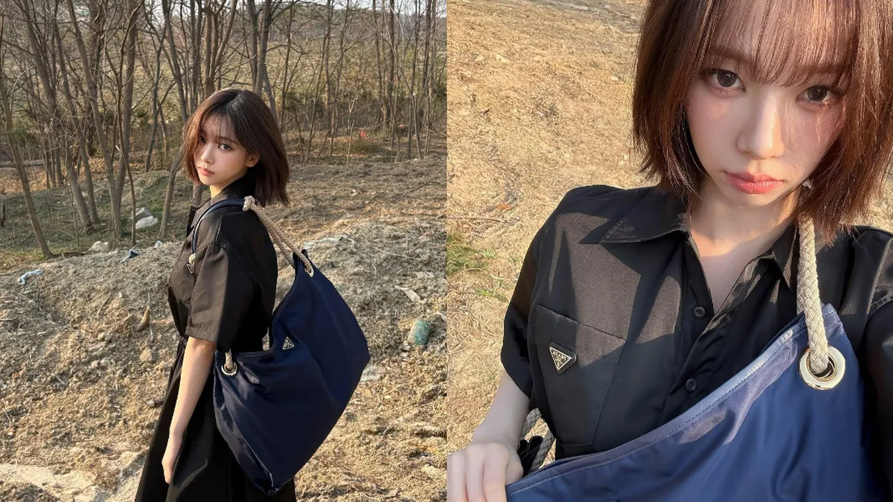 Potret Terbaru Karina aespa dengan Outfit Simple Tapi Terlihat Kece dan Cantik