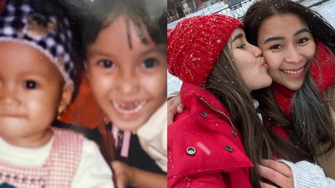 7 Potret Transformasi Ayu Ting Ting dan Sang Adik dari Kecil Hingga Dewasa, Selalu Kompak - Foto Remajanya Curi Perhatian