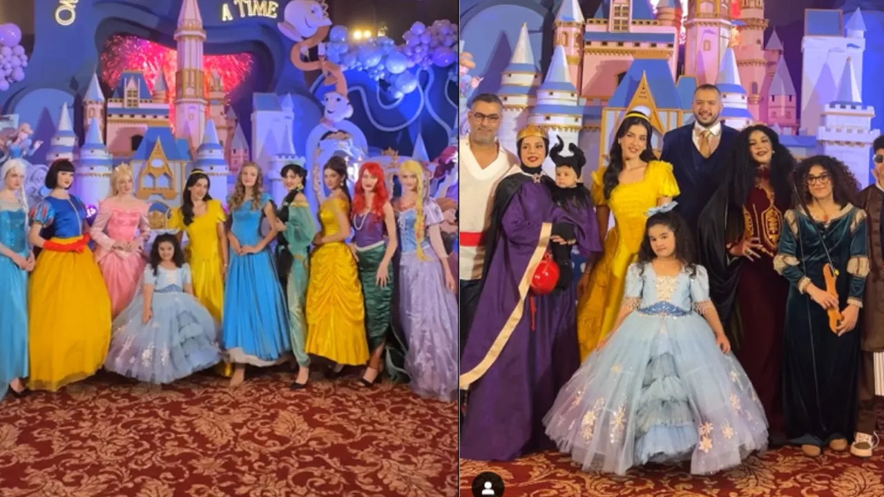 Kehebohan Ulang Tahun Maryam dan Isa Anak Tasya Farasya, Bertema Disney dengan Dekorasi Super Megah