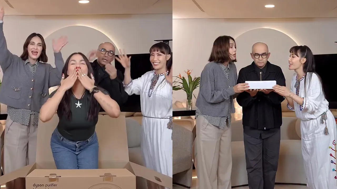 POV 'Si Ratu 'Unboxing', Luna Maya Rayakan Ultah Melaney Ricardo Dengan Cara Unik POV 'Si Ratu 'Unboxing', Luna Maya Rayakan Ultah Melaney Ricardo Dengan Cara Unik
