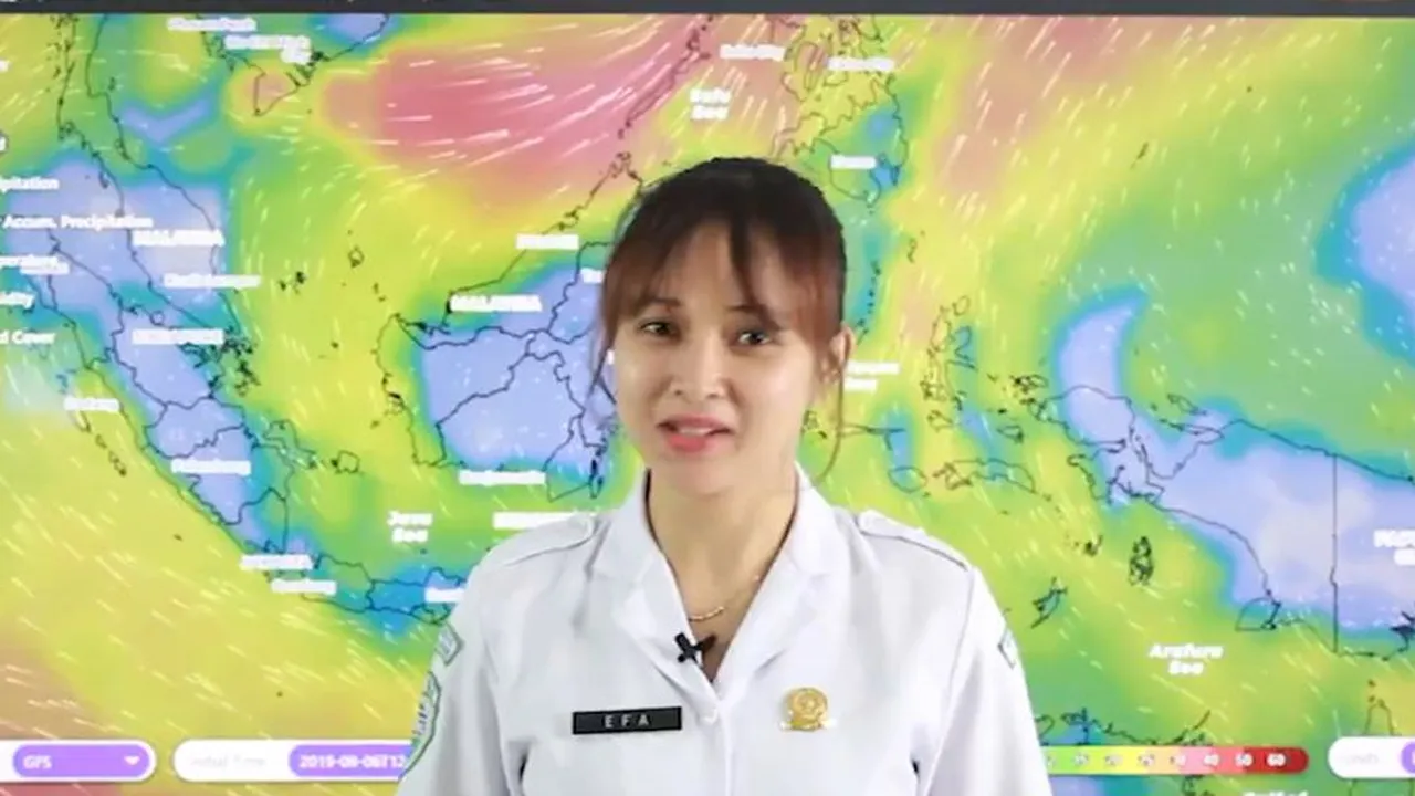 Presenter BMKG Cantik, Bikin Netizen Gagal Fokus