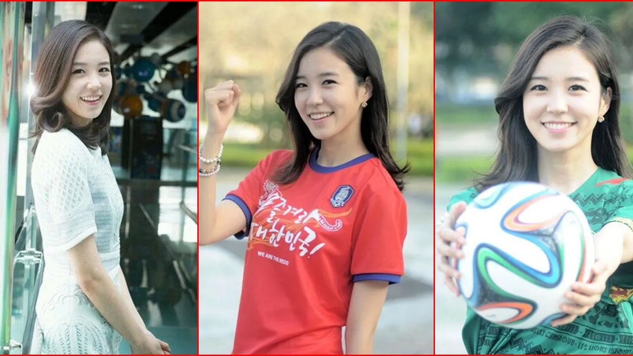 Presenter Cantik Korea Ini Curi Perhatian di Piala Dunia 2014!