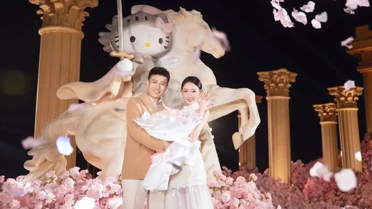 Pria di Hangzhou China Bangun Kuil Bertema Hello Kitty untuk Lamar Kekasih, Effortnya Gak Main-Main