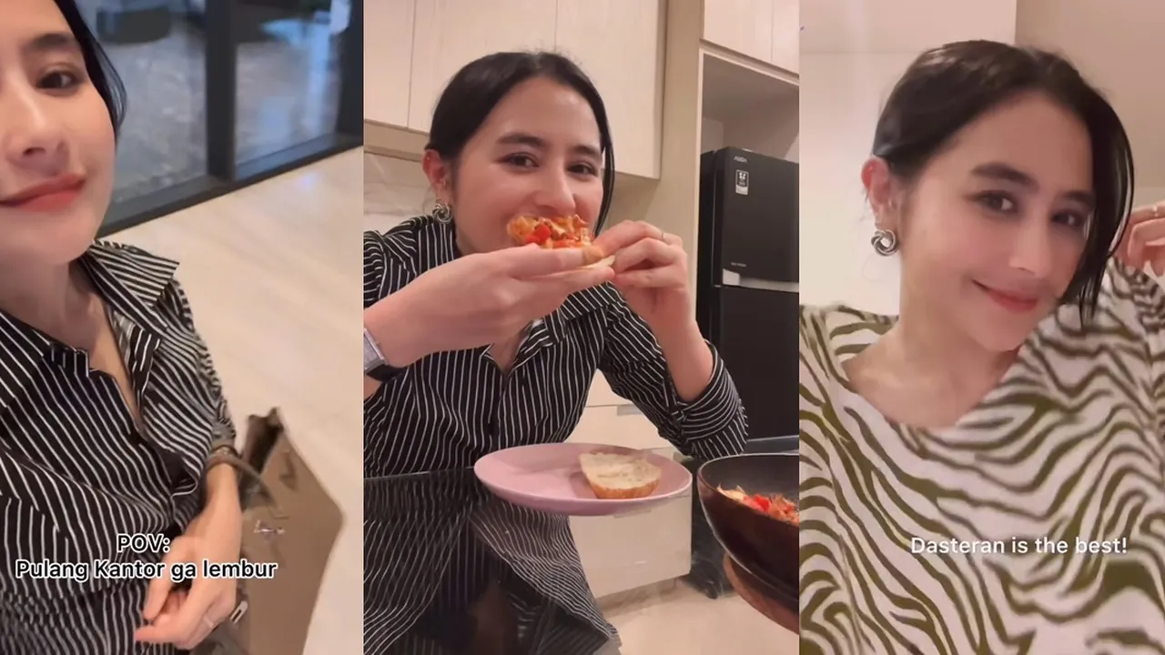 Prilly Latuconsina Bagikan Aktivitas Sepulang Kerja, Sempatkan Masak - Berdaster Prilly Latuconsina Bagikan Aktivitas Sepulang Kerja, Sempatkan Masak - Berdaster