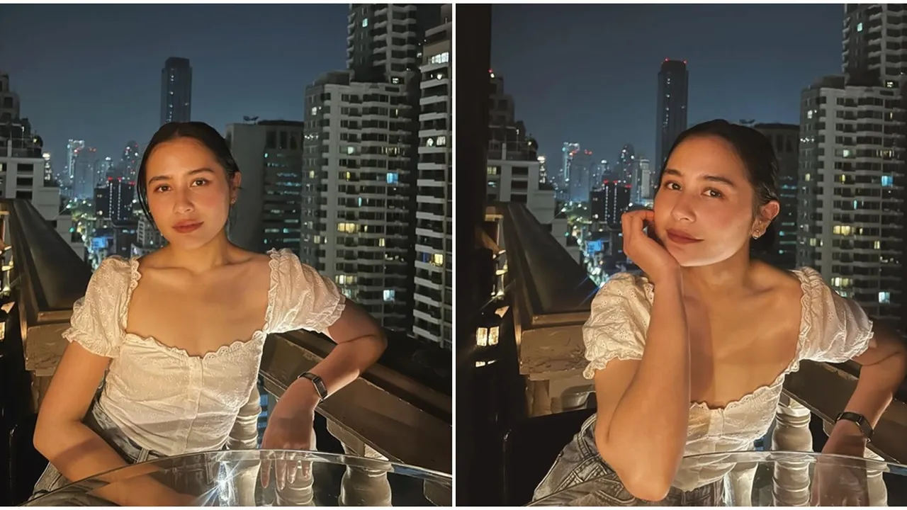 Prilly Latuconsina Dinner di Thailand, Tampil Makeup Natural dan Curi Perhatian Netizen