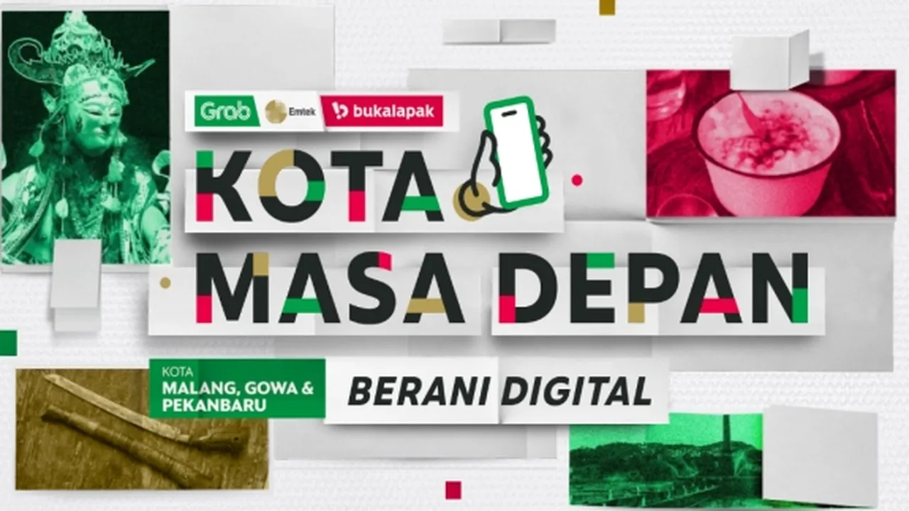 Program Percepatan Digitalisasi 'Kota Masa Depan' Persembahan Grab, Emtek dan Bukalapak Lebarkan Sayap ke Gowa, Malang Raya dan Pekanbaru