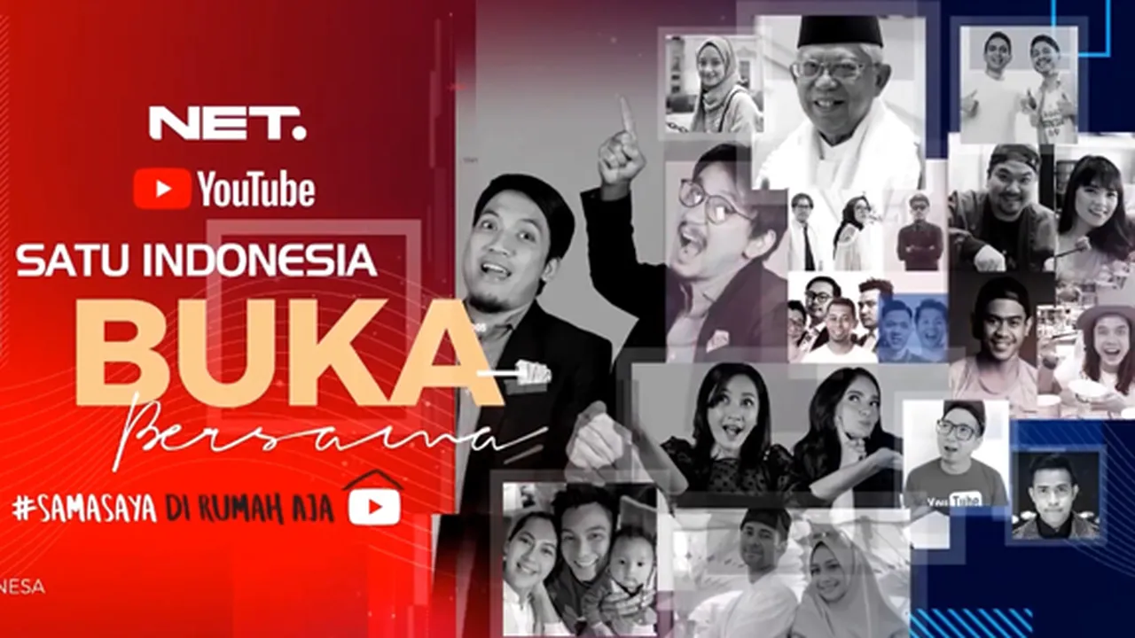 Program 'Satu Indonesia Buka Bersama' NET TV Pecahkan Rekor MURI