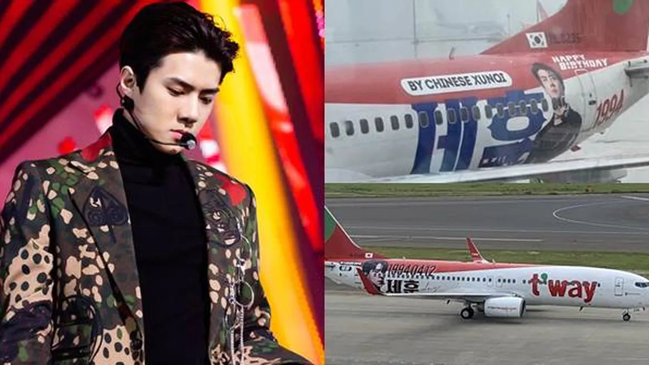 Proses Pembuatan Pesawat Sehun EXO, Siap Terbang Selama 3 Bulan