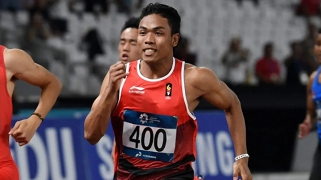 Pulang ke Lombok, Sprinter Andalan Indonesia Lalu Muhammad Zohri Jadi Relawan PMI