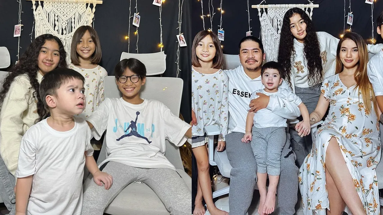 Punya Adik Baru, Ini 7 Potret Keempat Anak Sheila Marcia yang Cantik dan Ganteng