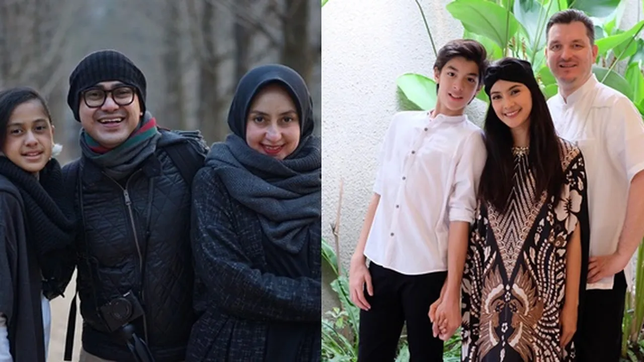 Punya Anak Semata Wayang yang Cantik dan Ganteng, 7 Keluarga Seleb Ini Hidup Harmonis - Ada yang Tinggal di Luar Negeri