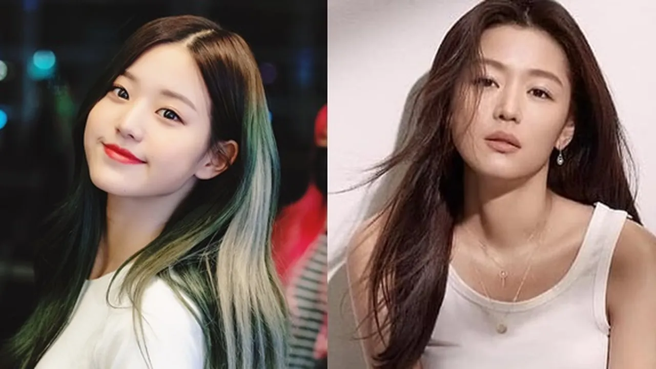 Punya Aura yang Sama, Wonyoung IZ*ONE Dibilang Mirip Jun Ji Hyun