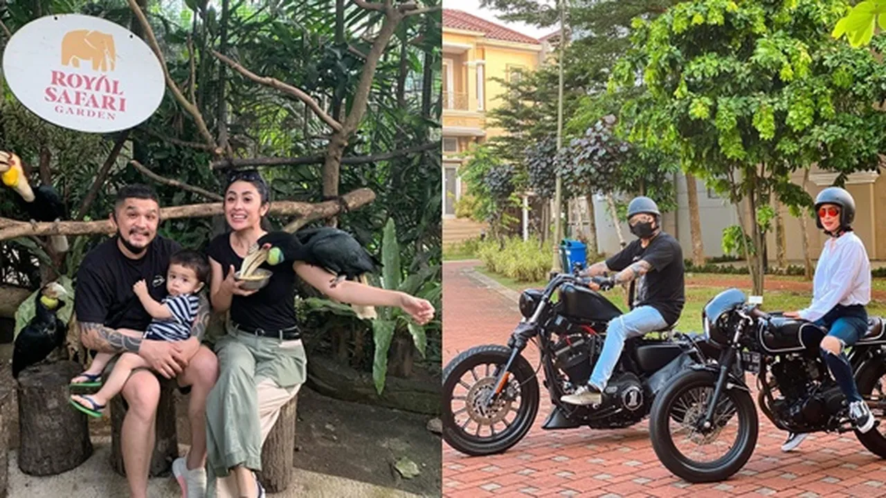 Hobi Moge - Jadi Orangtua Kece, Ini 9 Potret Kebersamaan Selvi Kitty dan Suami yang Makin Romantis