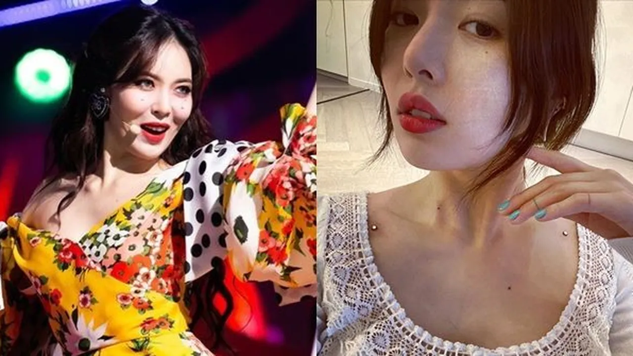 Punya Tindik Baru di Tulang Selangka, HyunA Larang Fans Lakukan Hal yang Sama Punya Tindik Baru di Tulang Selangka, HyunA Larang Fans Lakukan Hal yang Sama