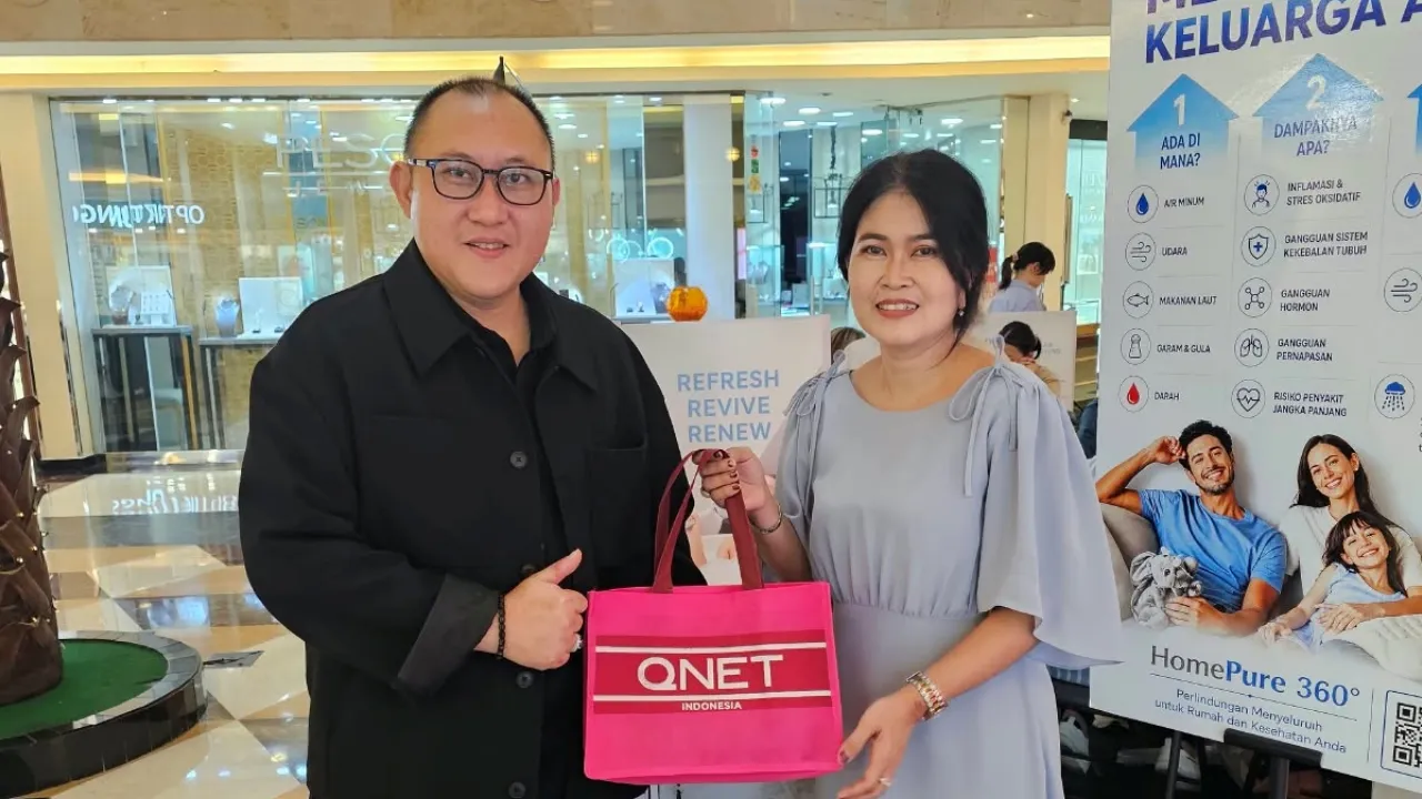QNET Indonesia Hadirkan Expo Wellness, Home & Living di Mall Puri Indah