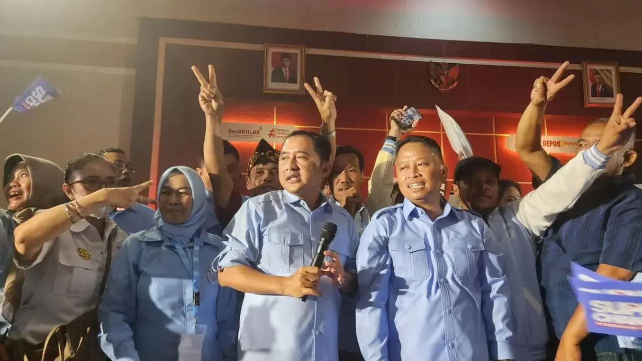 Quick Count Terbaru Pilkada Depok 2024, Supian-Chandra Unggul di Posisi Terdepan