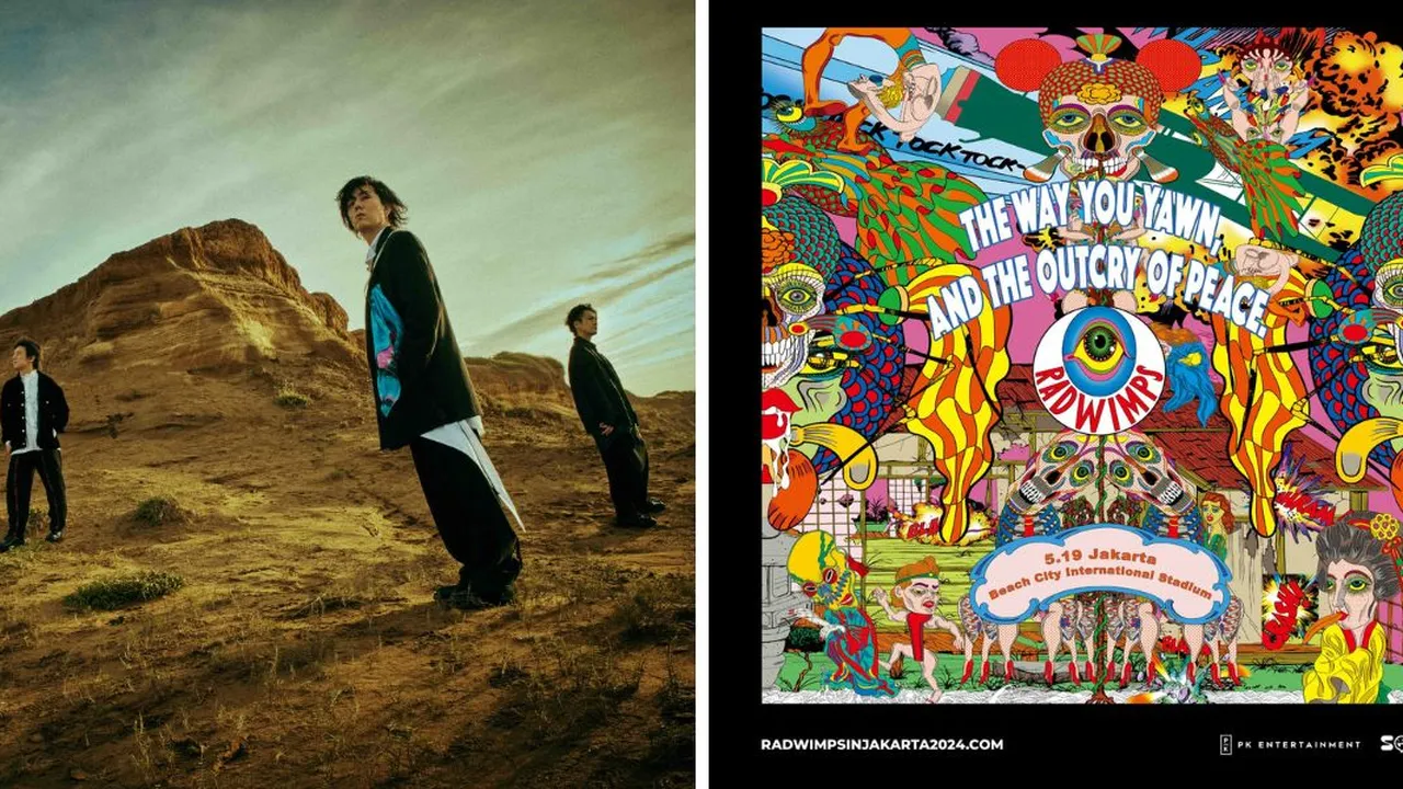 RADWIMPS Umumkan Bakal Segera Konser di Jakarta, Simak Jadwalnya di Sini