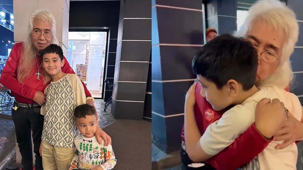 Rafathar dan Rayyanza Bertemu dengan Gideon Tengker, Rieta Amilia Beri Komentar