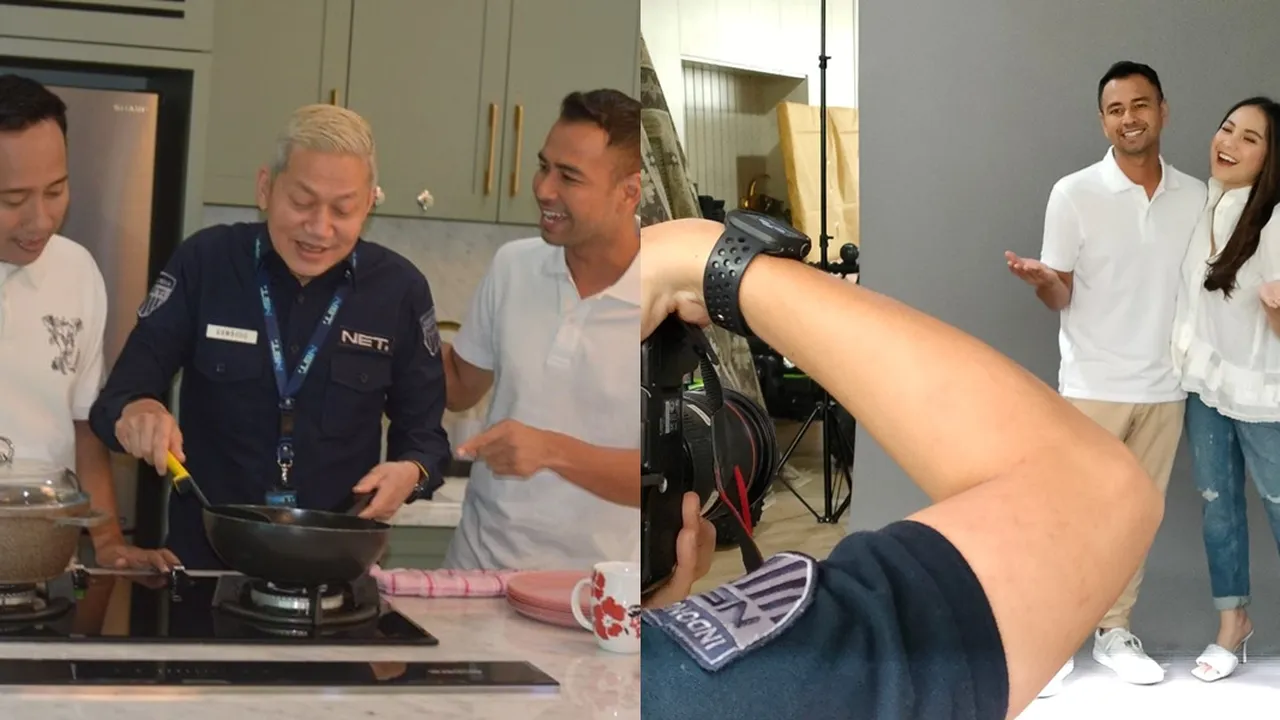 Raffi Ahmad dan Nagita Slavina Temani Santap Sahur Pemirsa Lewat Program Saurans di NET Raffi Ahmad dan Nagita Slavina Temani Santap Sahur Pemirsa Lewat Program Saurans di NET