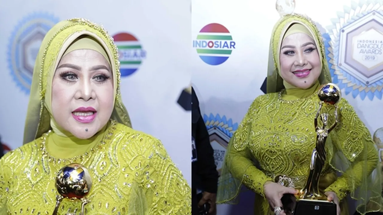 Raih Lifetime Achievement di IDA 2019, Elvy Sukaesih Kenang Masa Sulit
