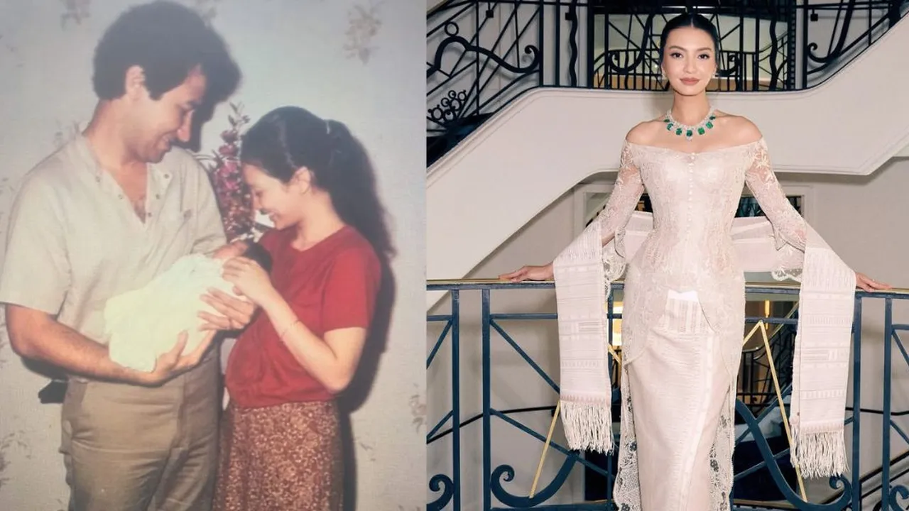 Raline Shah Unggah Foto Saat Bayi Untuk Rayakan Momen Ulang Tahunnya, Digendong Orang Tua Tersayang