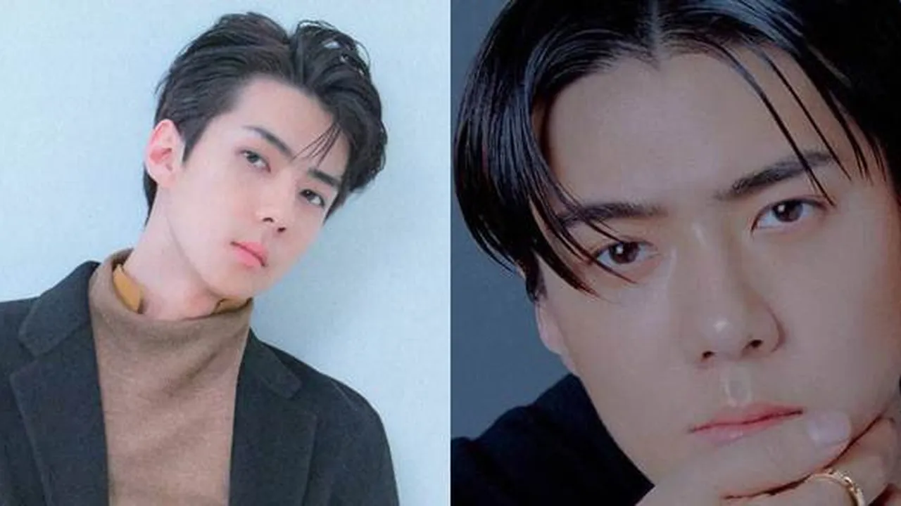 Rambut Belahan Tengah Sehun EXO Disebut Mirip Charly Van Houten & Alam Mbah Dukun