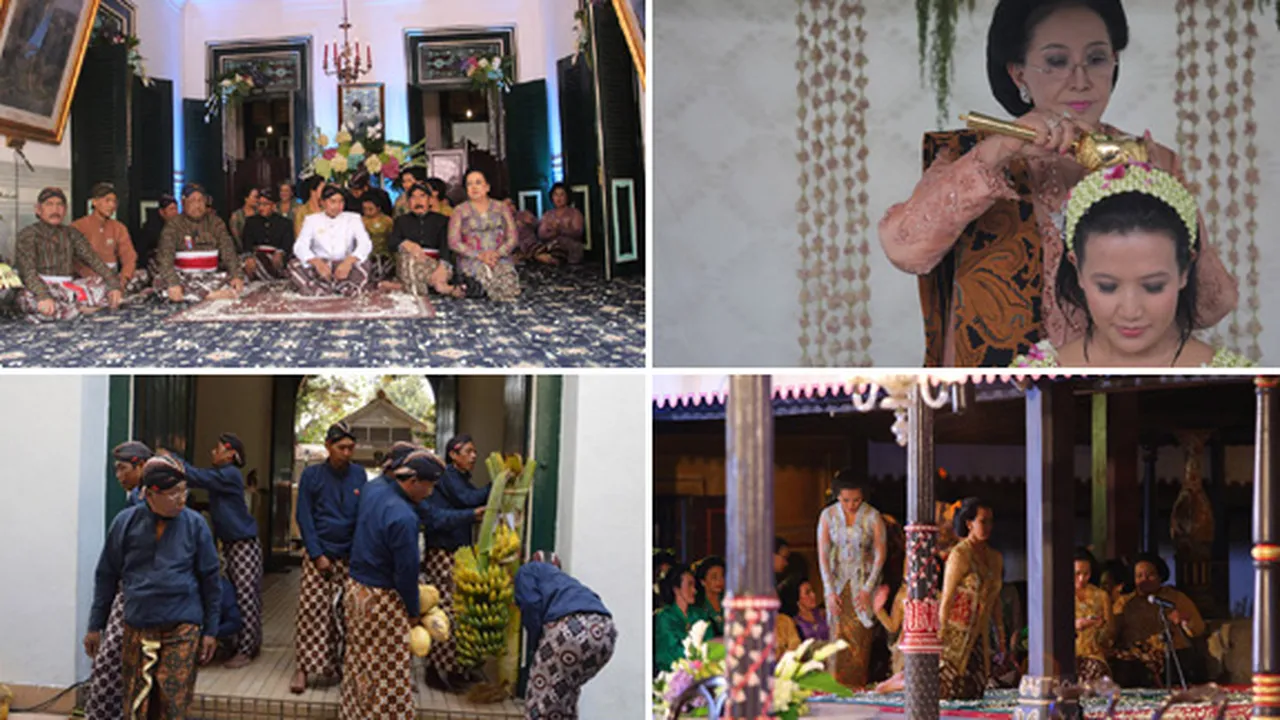 Rangkaian Ritual Penting Pernikahan Kraton GKR Hayu - KPH Notonegoro (I)