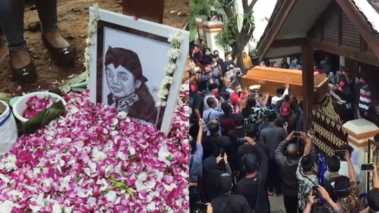 Ratusan Sobat Ambyar Antar Jenazah Didi Kempot ke Peristirahatan Terakhir Ratusan Sobat Ambyar Antar Jenazah Didi Kempot ke Peristirahatan Terakhir