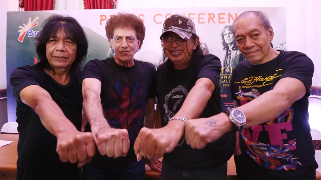 Rayakan 45 tahun, God Bless Gelar Konser Dua Hari Berturut-Turut